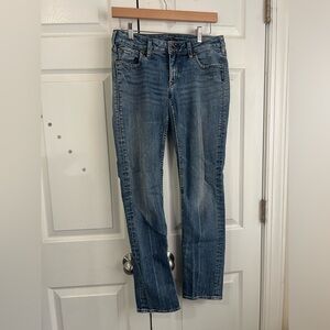 Silver Aiko Slim Jeans Size 29X31 Blue Medium Wash